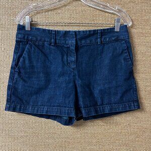 Ann Taylor LOFT Shorts Women's 4 Blue Denim The Riviera Short